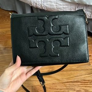 Black Tory Burch cross body bag